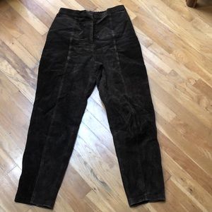 Mitroni Swede straight leg high rise pant.